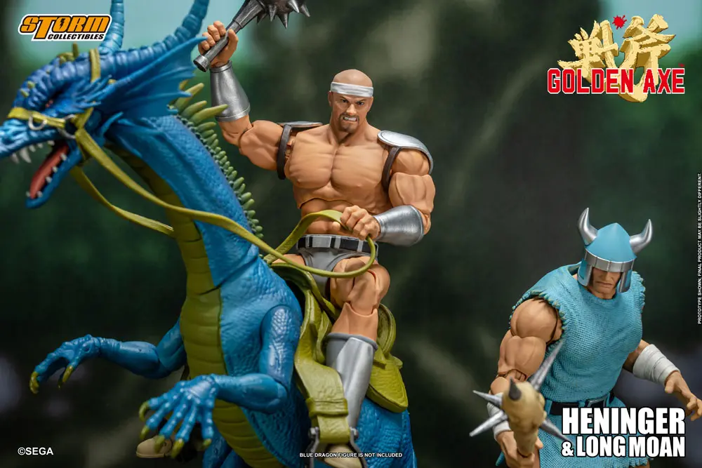 Golden Axe Action Figure 2-Pack 1/12 Heninger &amp; Long Moan 18 cm product photo