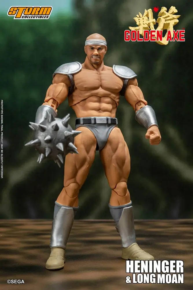 Golden Axe Action Figure 2-Pack 1/12 Heninger &amp; Long Moan 18 cm product photo