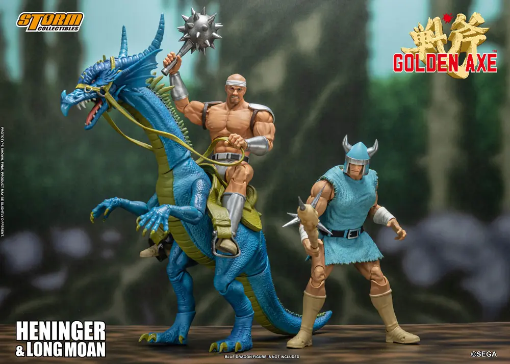 Golden Axe Action Figure 2-Pack 1/12 Heninger &amp; Long Moan 18 cm product photo
