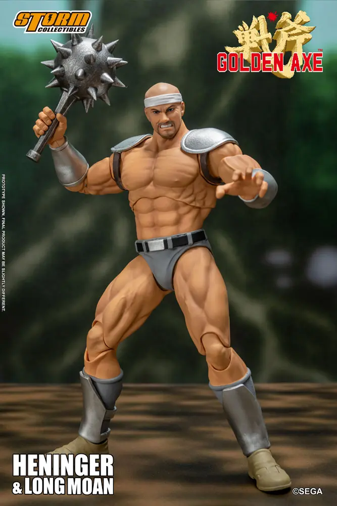Golden Axe Action Figure 2-Pack 1/12 Heninger &amp; Long Moan 18 cm product photo