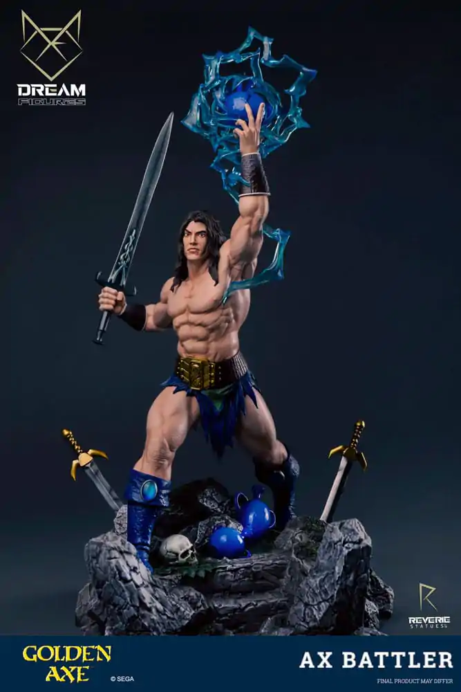 Golden Axe Nostalgic Line Statue 1/6 Ax Battler 48 cm product photo