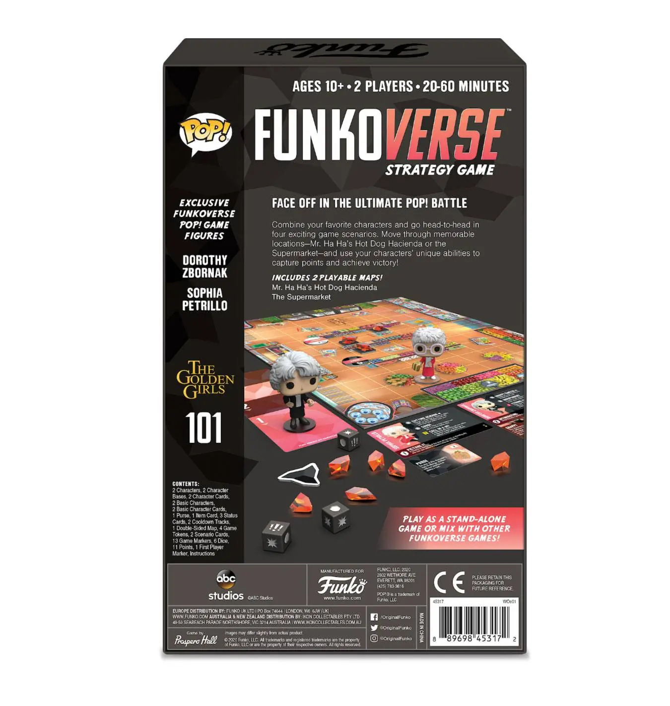 Golden Girls Funkoverse Board Game 2 Character Expandalone *English Version* product photo