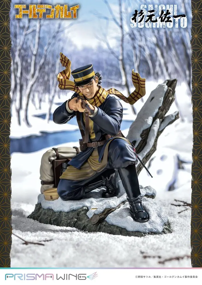 Golden Kamuy Prisma Wing PVC Statue 1/7 Saichi Sugimoto 20 cm product photo