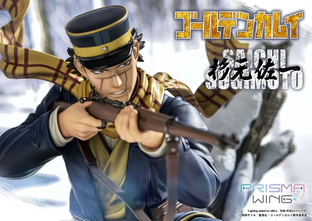 Golden Kamuy Prisma Wing PVC Statue 1/7 Saichi Sugimoto 20 cm product photo