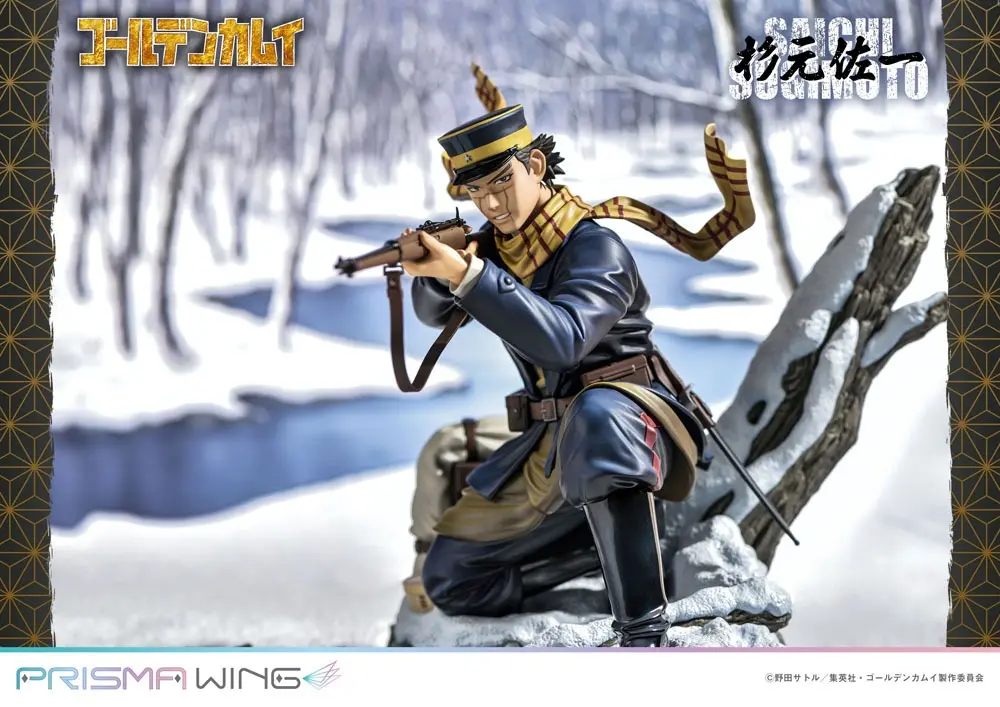 Golden Kamuy Prisma Wing PVC Statue 1/7 Saichi Sugimoto 20 cm termékfotó