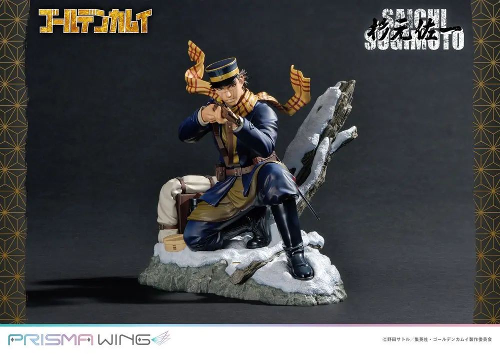 Golden Kamuy Prisma Wing PVC Statue 1/7 Saichi Sugimoto 20 cm product photo