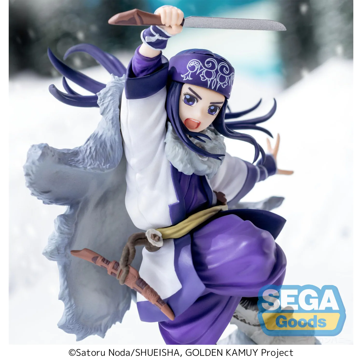 Golden Kamuy Xross Link Anime PVC Statue Asirpa 11 cm  product photo
