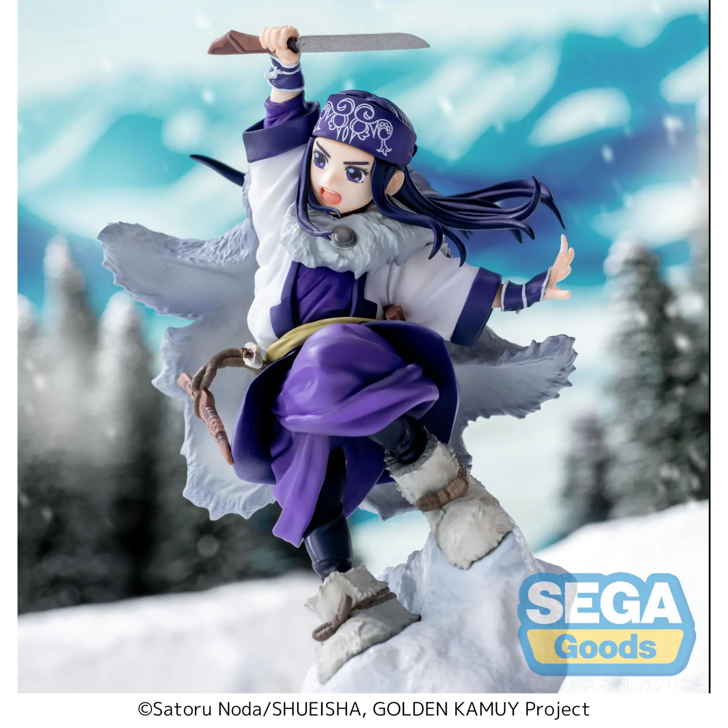 Golden Kamuy Xross Link Anime PVC Statue Asirpa 11 cm  product photo