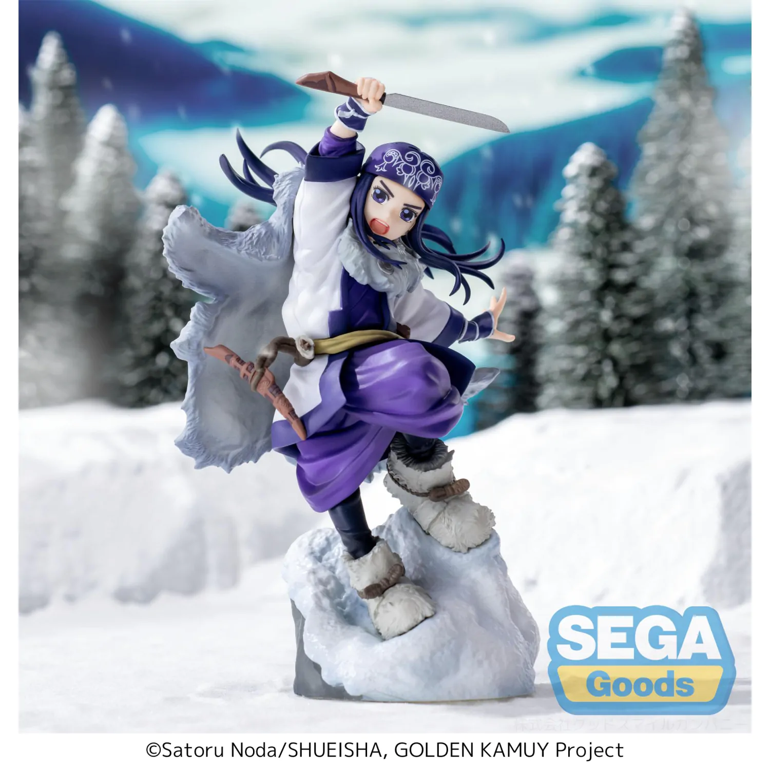 Golden Kamuy Xross Link Anime PVC Statue Asirpa 11 cm  product photo