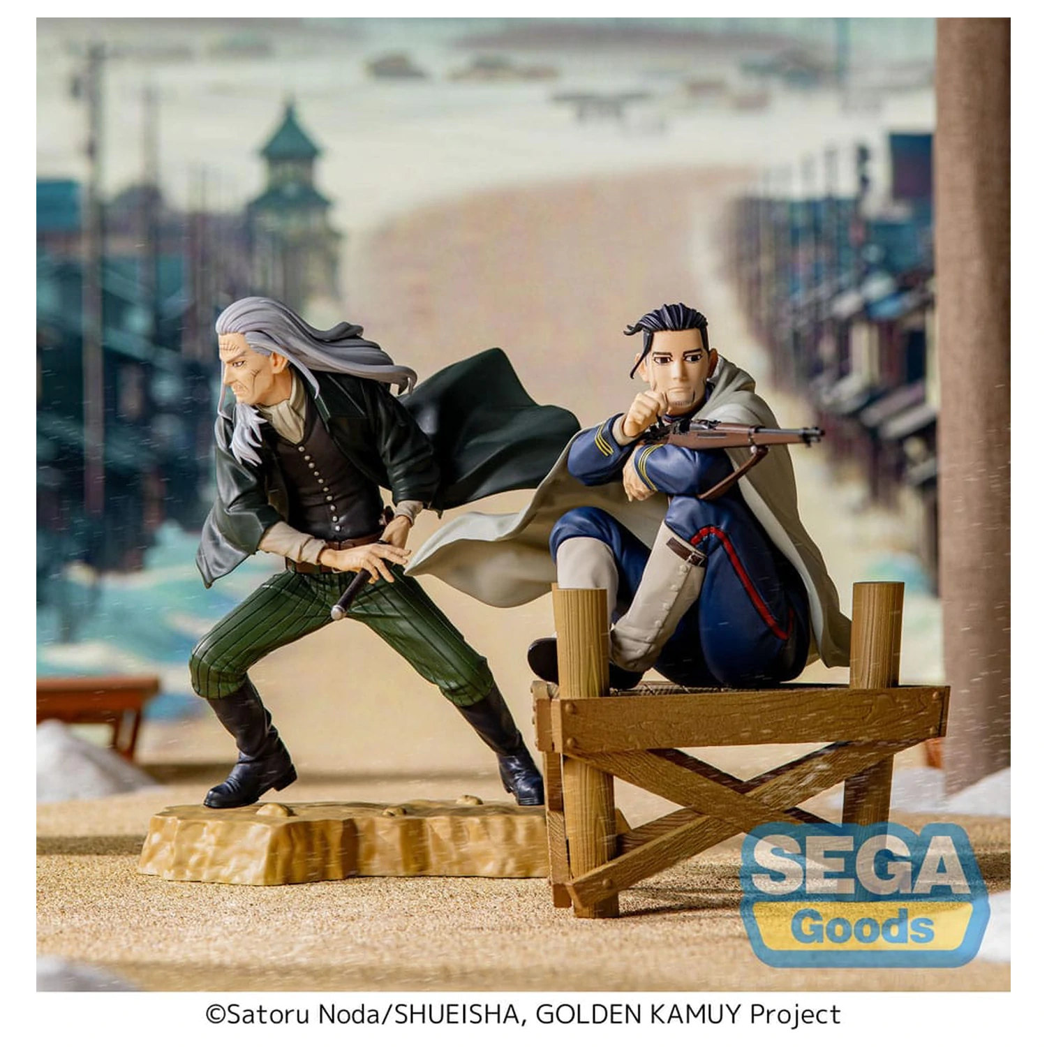 Golden Kamuy Xross Link Anime PVC Statue Hyakunosuke Ogata 13 cm    product photo