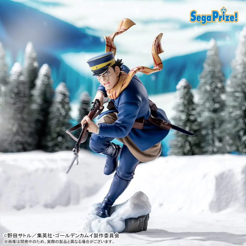 Golden Kamuy Xross Link Anime PVC Statue Saichi Sugimoto 13 cm  product photo