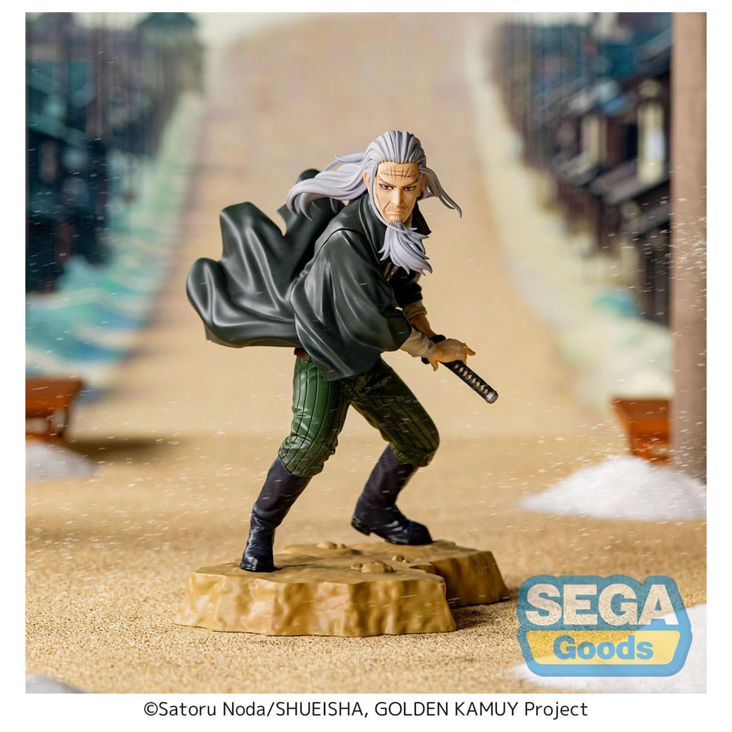 Golden Kamuy Xross Link Anime PVC Statue Toshizo Hijikata 13 cm   product photo