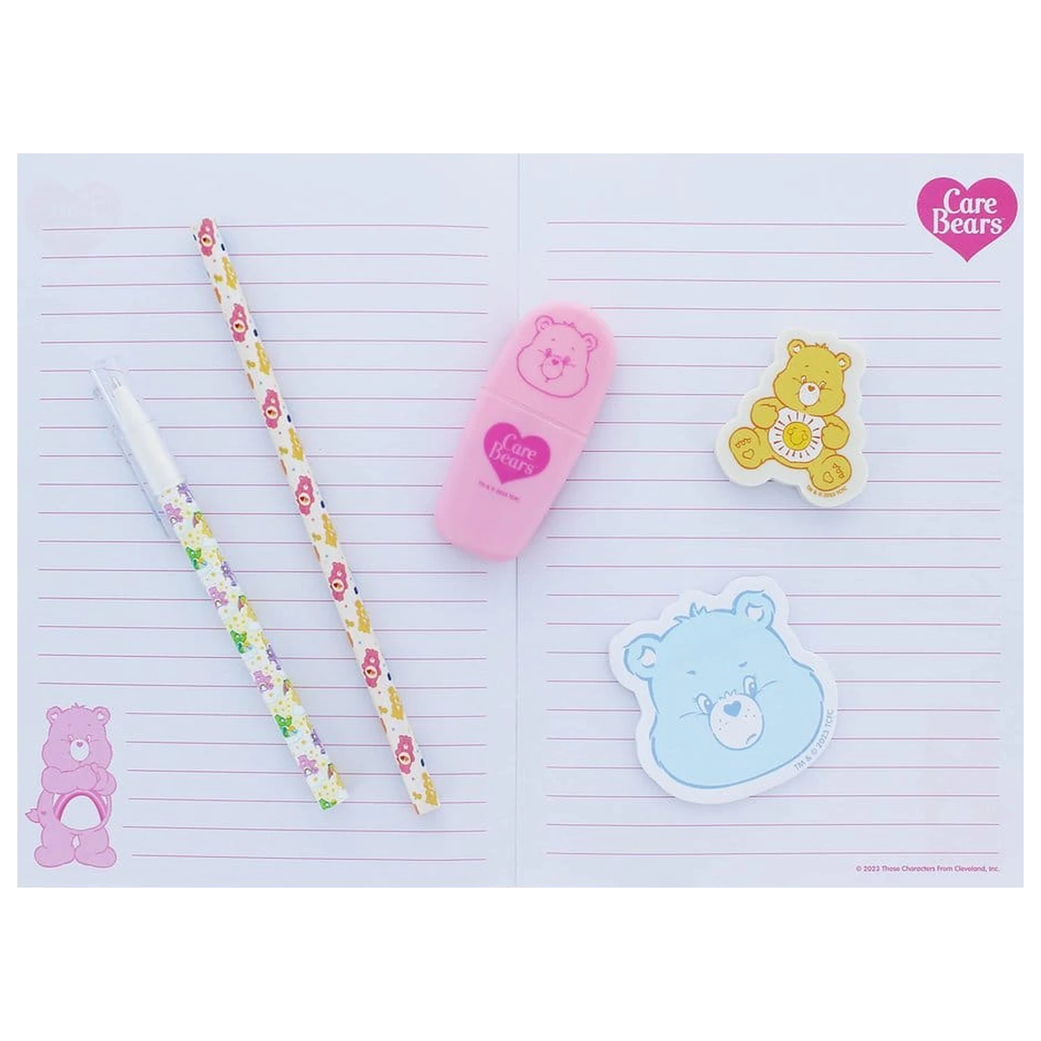 Care Bears 7-Piece Stationery Set product photo