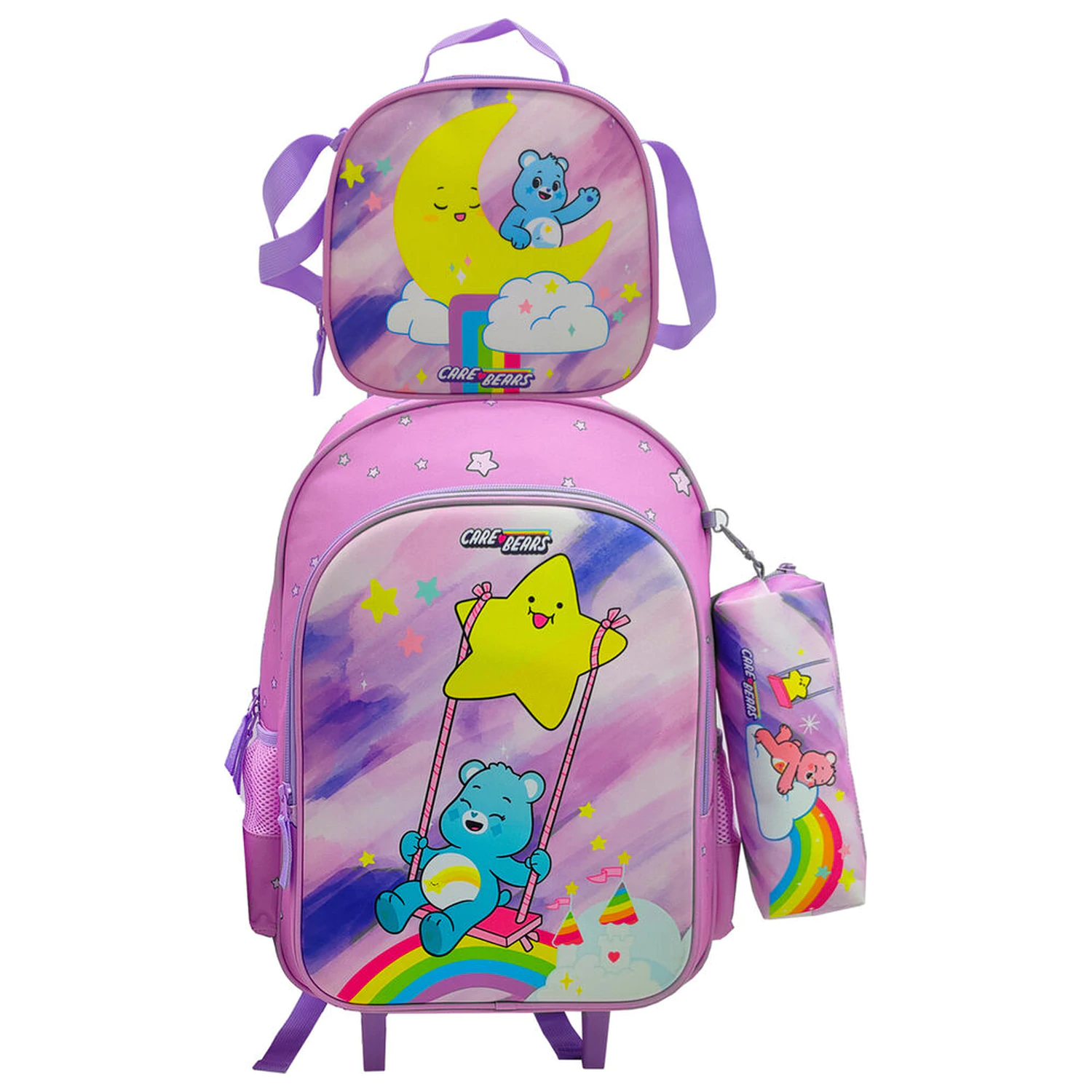 Care Bears Trolley set + pencil case + lunch bag product photo