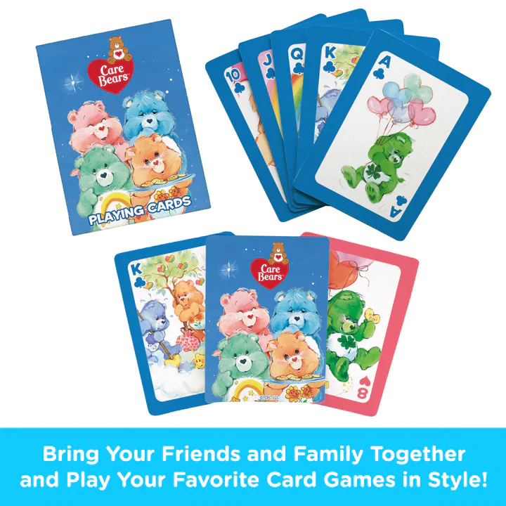 THE CARE BEARS - Playing Cards product photo