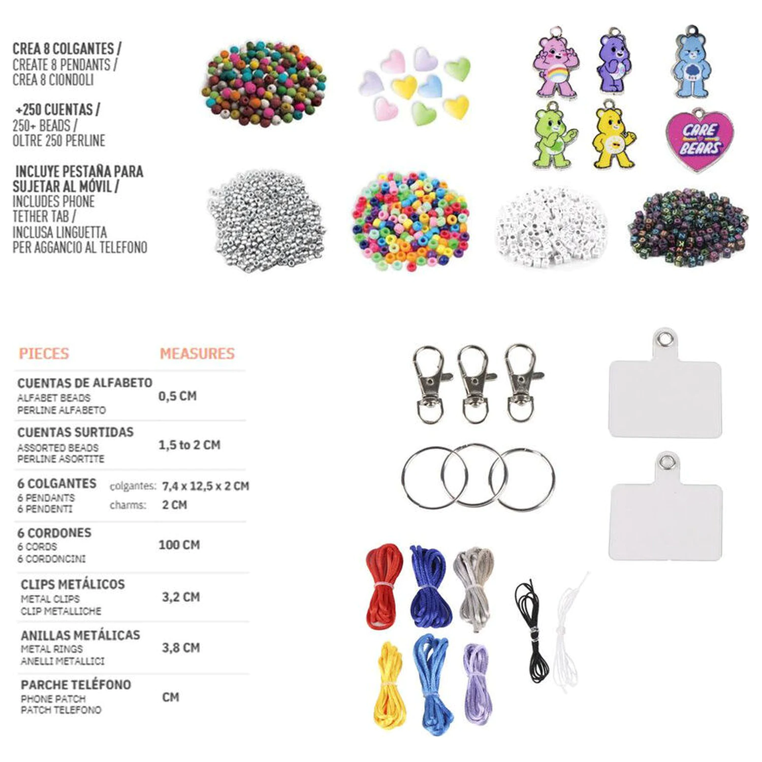 Care Bears key ring creation set product photo