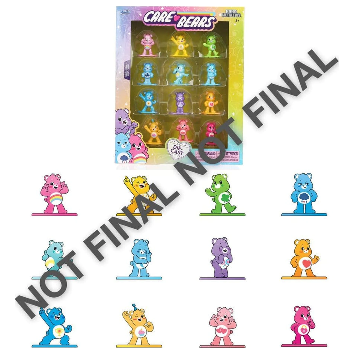 Care Bears Nanofigs 12-Pack product photo