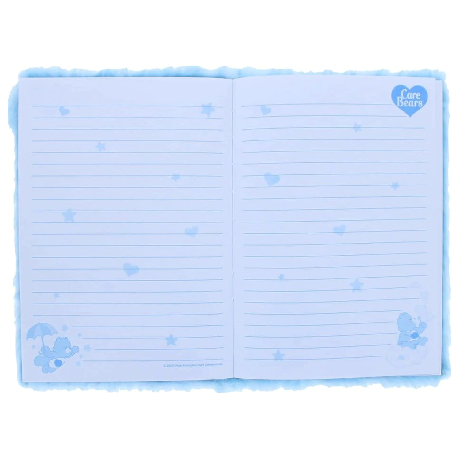 Care Bears Plush Notebook Blue product photo