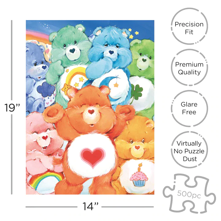 THE CARE BEARS Puzzle (500 pcs) product photo