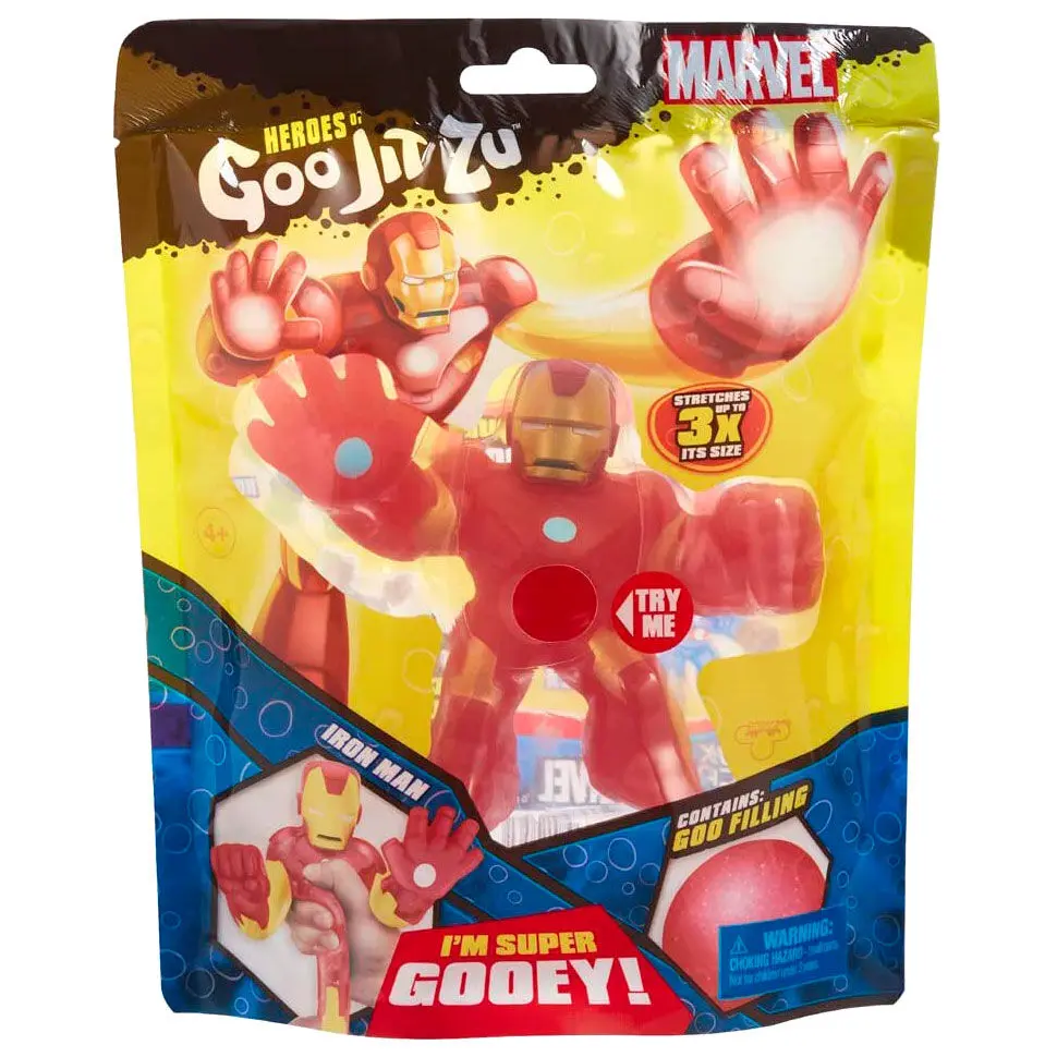 Goo Jit Zu Heroes Marvel Iron Man figure product photo