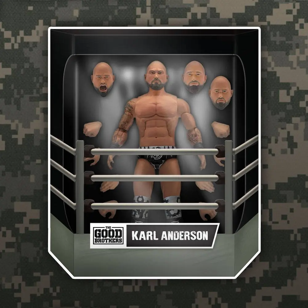 Good Brothers Wrestling Ultimates Action Figure Karl Anderson 18 cm product photo