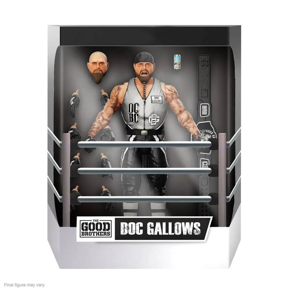 Good Brothers Wrestling Ultimates Action Figure Wave 2 Doc Gallows 18 cm product photo