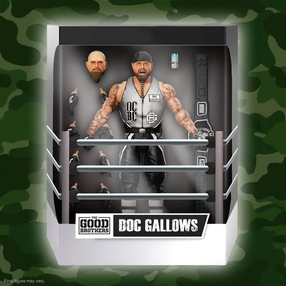 Good Brothers Wrestling Ultimates Action Figure Wave 2 Doc Gallows 18 cm product photo