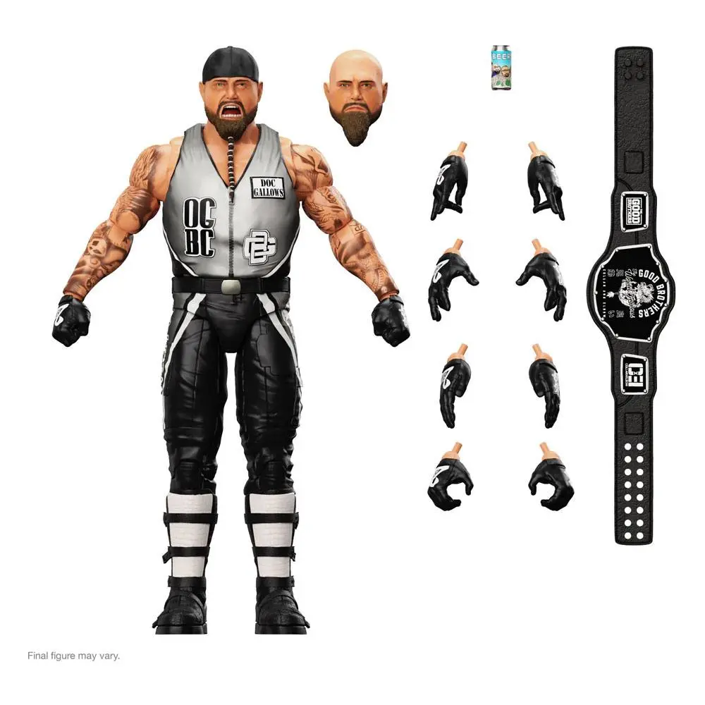 Good Brothers Wrestling Ultimates Action Figure Wave 2 Doc Gallows 18 cm product photo