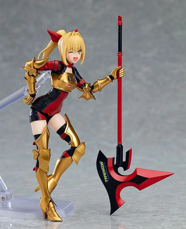 Good Smile Racing &amp; Type-Moon Racing Figma PVC Action Figure Nero Claudius: Racing Ver. 13 cm product photo