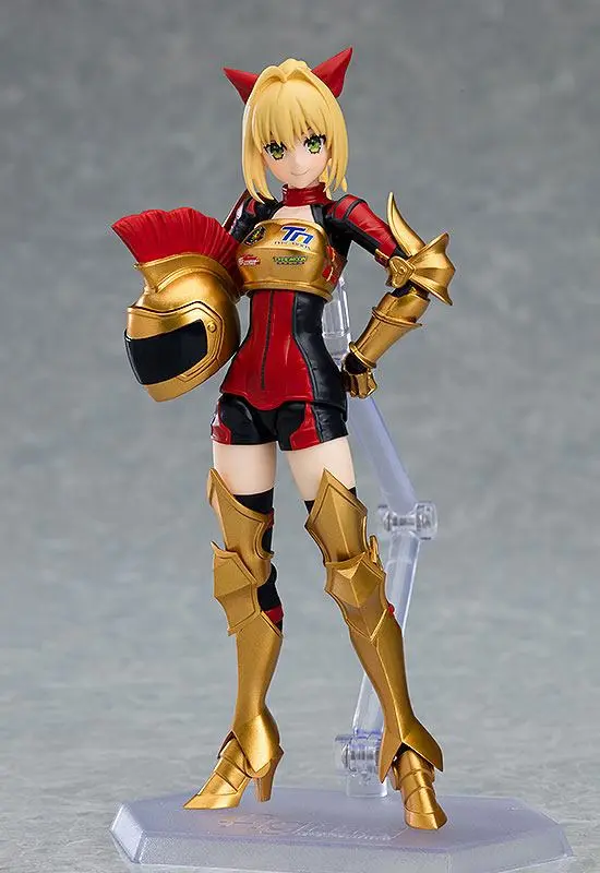 Good Smile Racing &amp; Type-Moon Racing Figma PVC Action Figure Nero Claudius: Racing Ver. 13 cm product photo