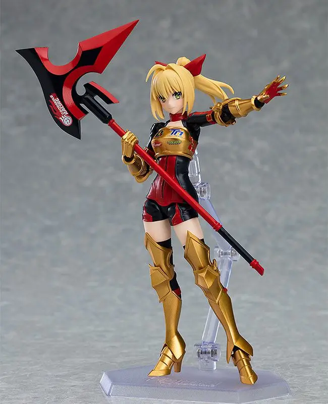 Good Smile Racing &amp; Type-Moon Racing Figma PVC Action Figure Nero Claudius: Racing Ver. 13 cm product photo