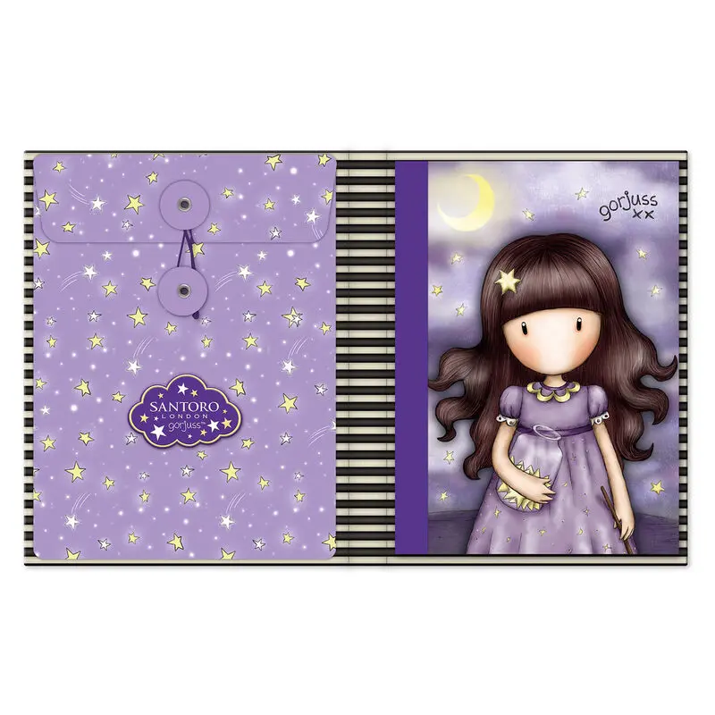 Gorjuss Catch A Falling Star stationery set product photo