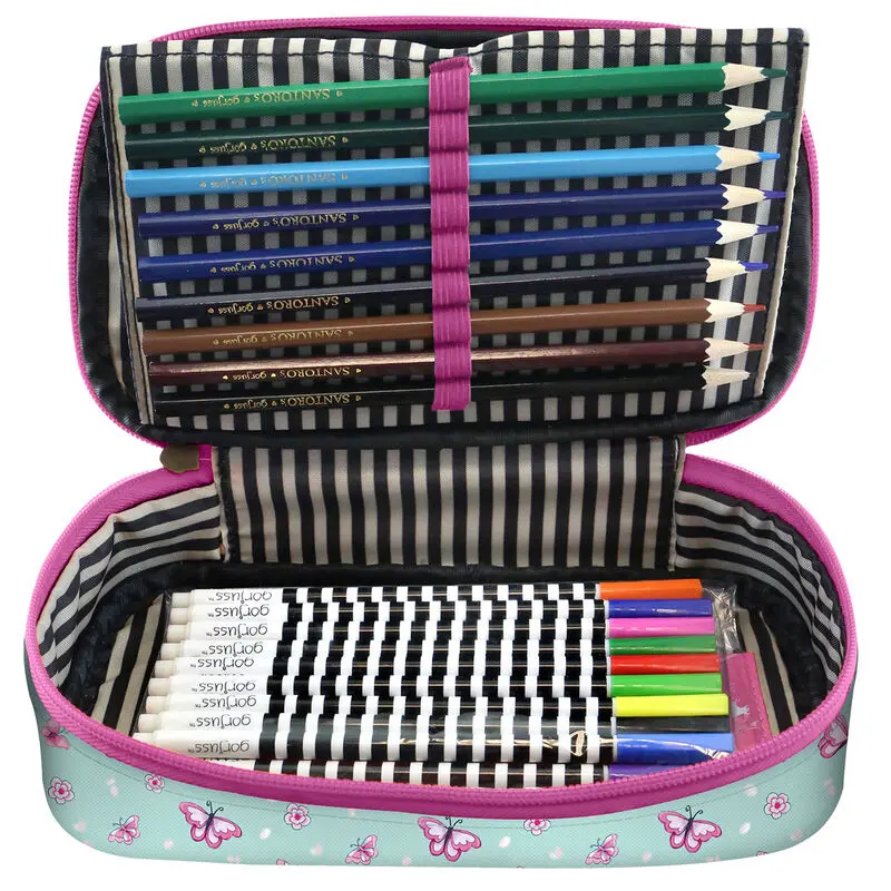 Gorjuss Cherry Blossom drop-down pencil case 45pcs product photo