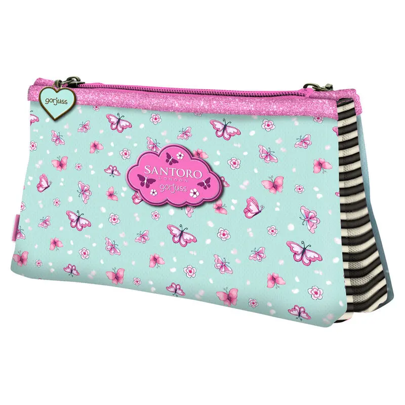 Gorjuss Cherry Blossom double pencil case product photo