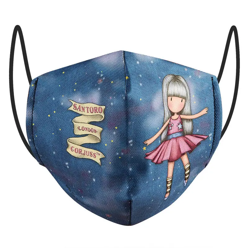 Gorjuss Dancing Among The Stars 6/9 years reusable face mask product photo