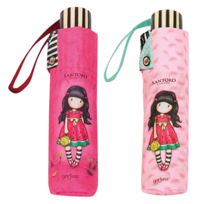 Gorjuss Every Summer Has a Story assorted manual folding umbrella 54cm product photo