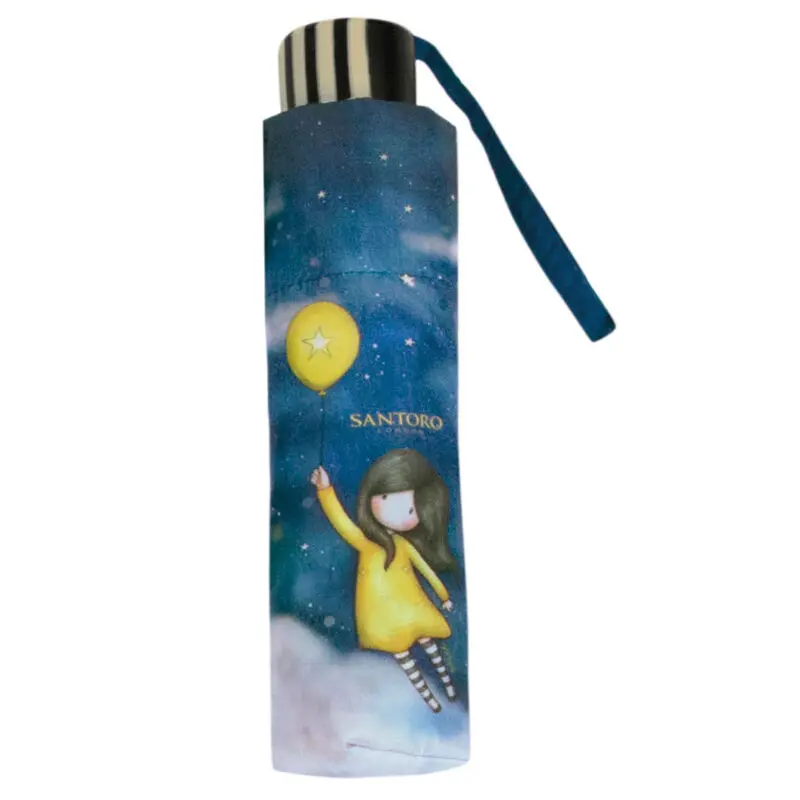 Gorjuss Fly Away With Me manual folding umbrella 54cm product photo
