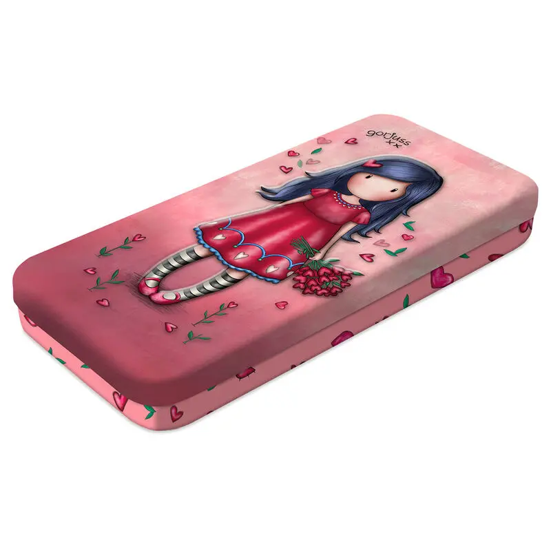 Gorjuss Love Grows metal pencil case product photo