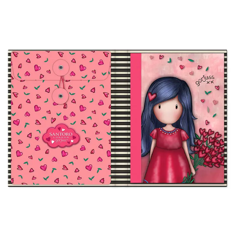 Gorjuss Love Grows stationery set product photo