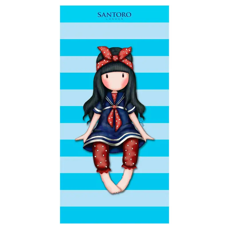 Gorjuss beach cotton towel product photo