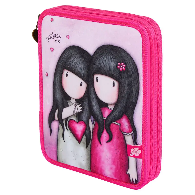 Gorjuss You Can Have Mine double pencil case 46pcs product photo