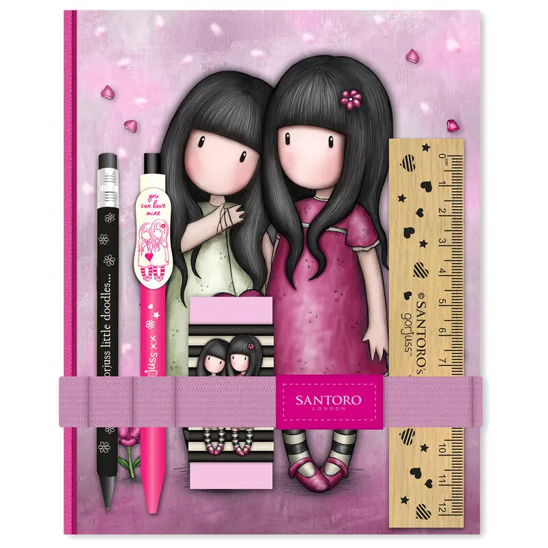 Gorjuss You Can Have Mine stationery set product photo