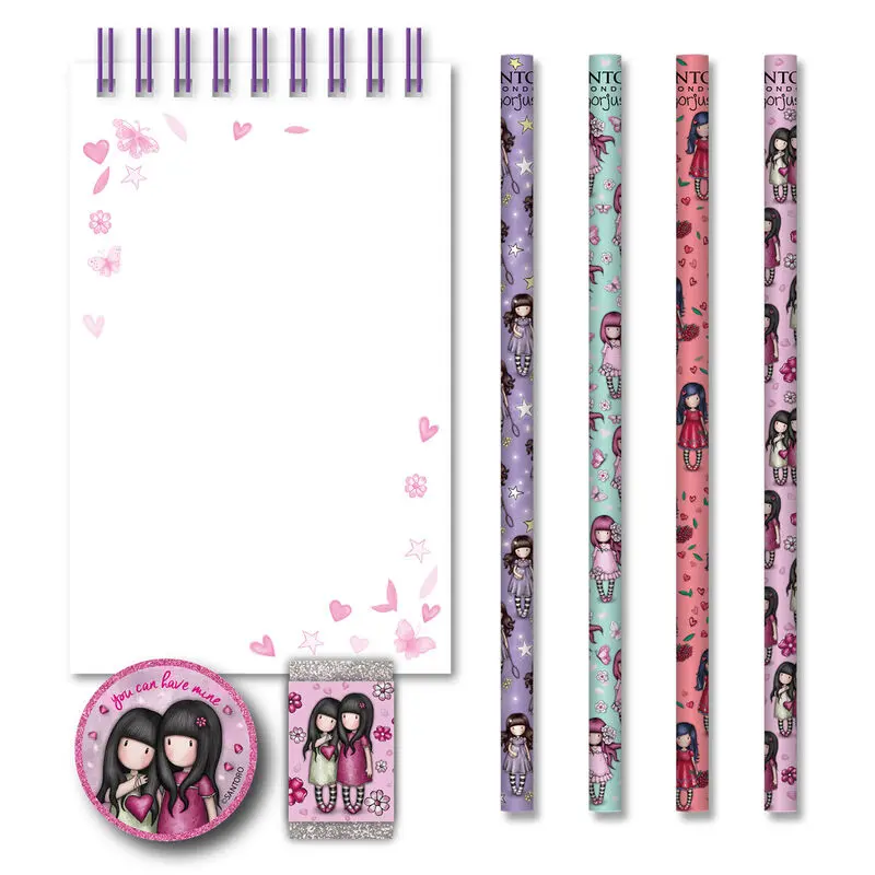 Gorjuss You Can Have Mine stationery set product photo