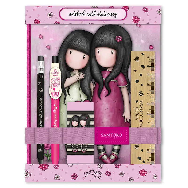 Gorjuss You Can Have Mine stationery set product photo