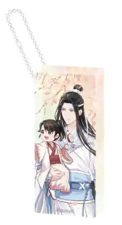 Grandmaster of Demonic Cultivation Acrylic Domino Keychain Lan Wangji Wu Wang Ver. 6 cm termékfotó