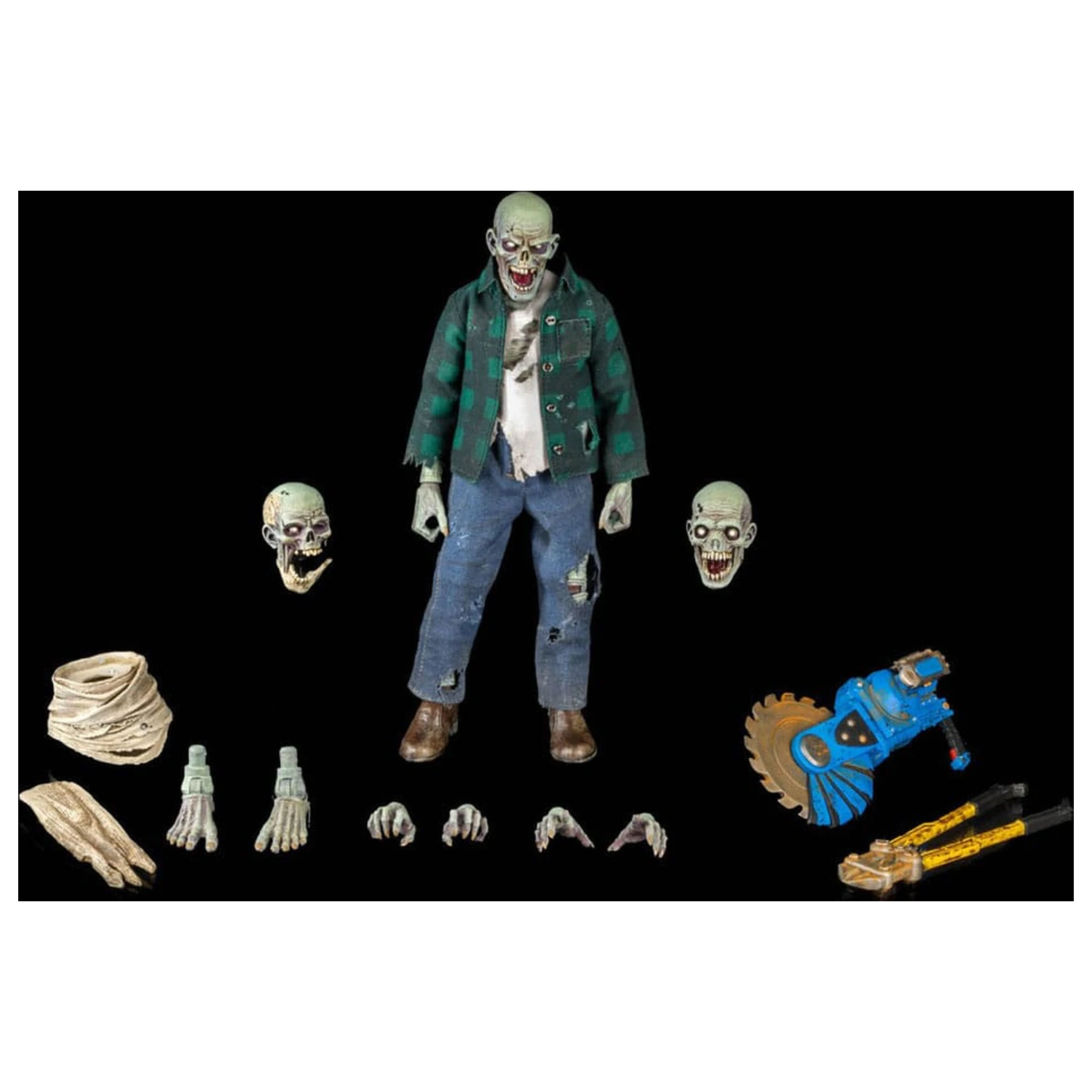 Graveyard Series Action Figur Worker Zombie  product photo
