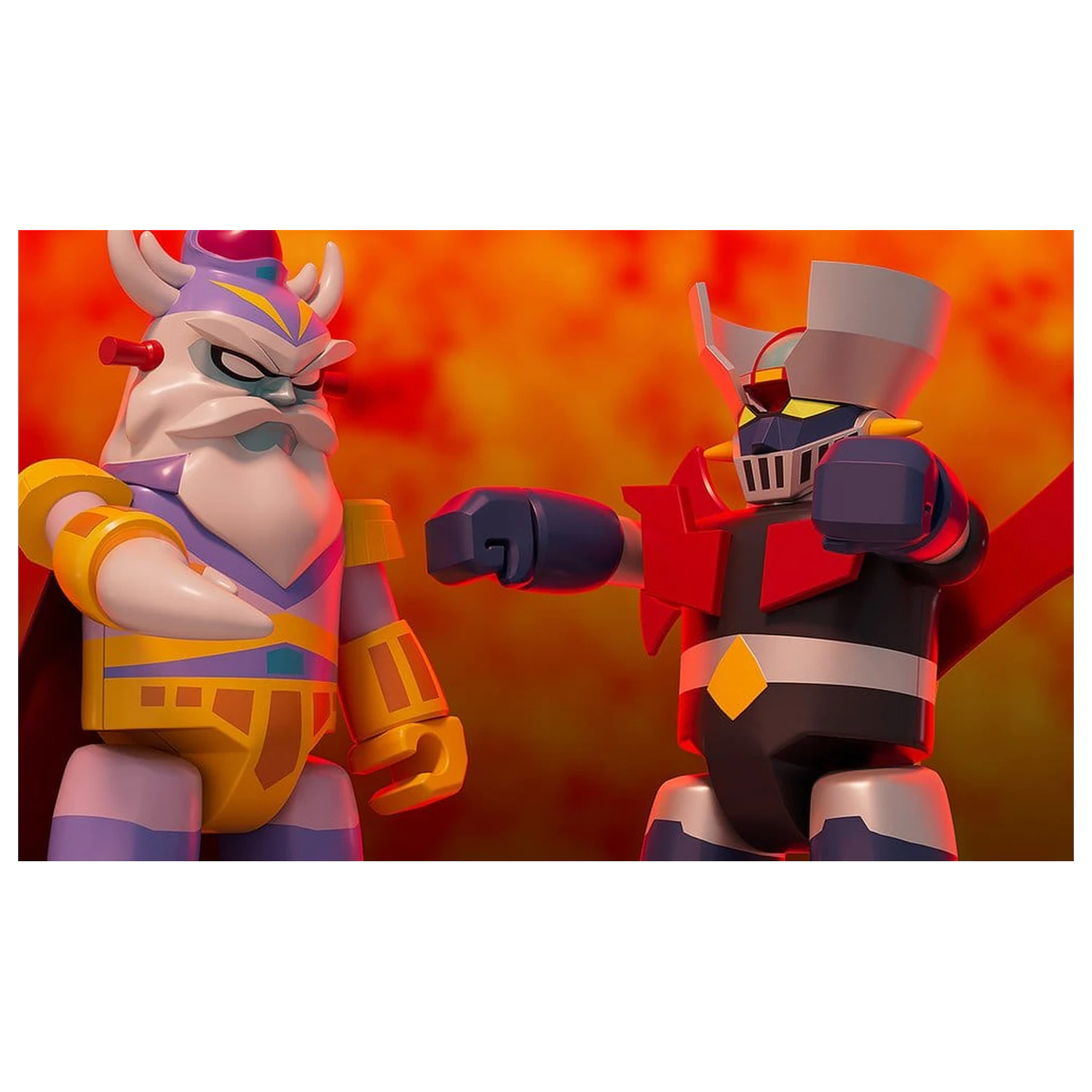 Great Mazinger Brickroid Action Figure Great Marshall of Hell 5 cm      product photo