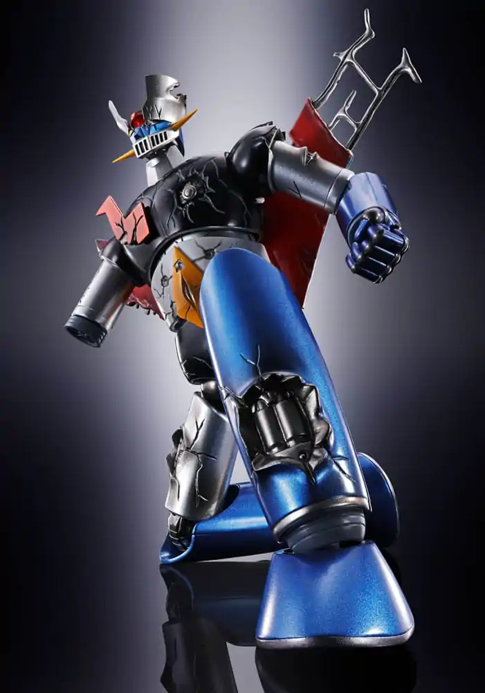 Great Mazinger Soul of Chogokin Diecast Action Figure GX-105D Great Mazinger Z Kakumei Shinka Damage Ver. 17 cm product photo