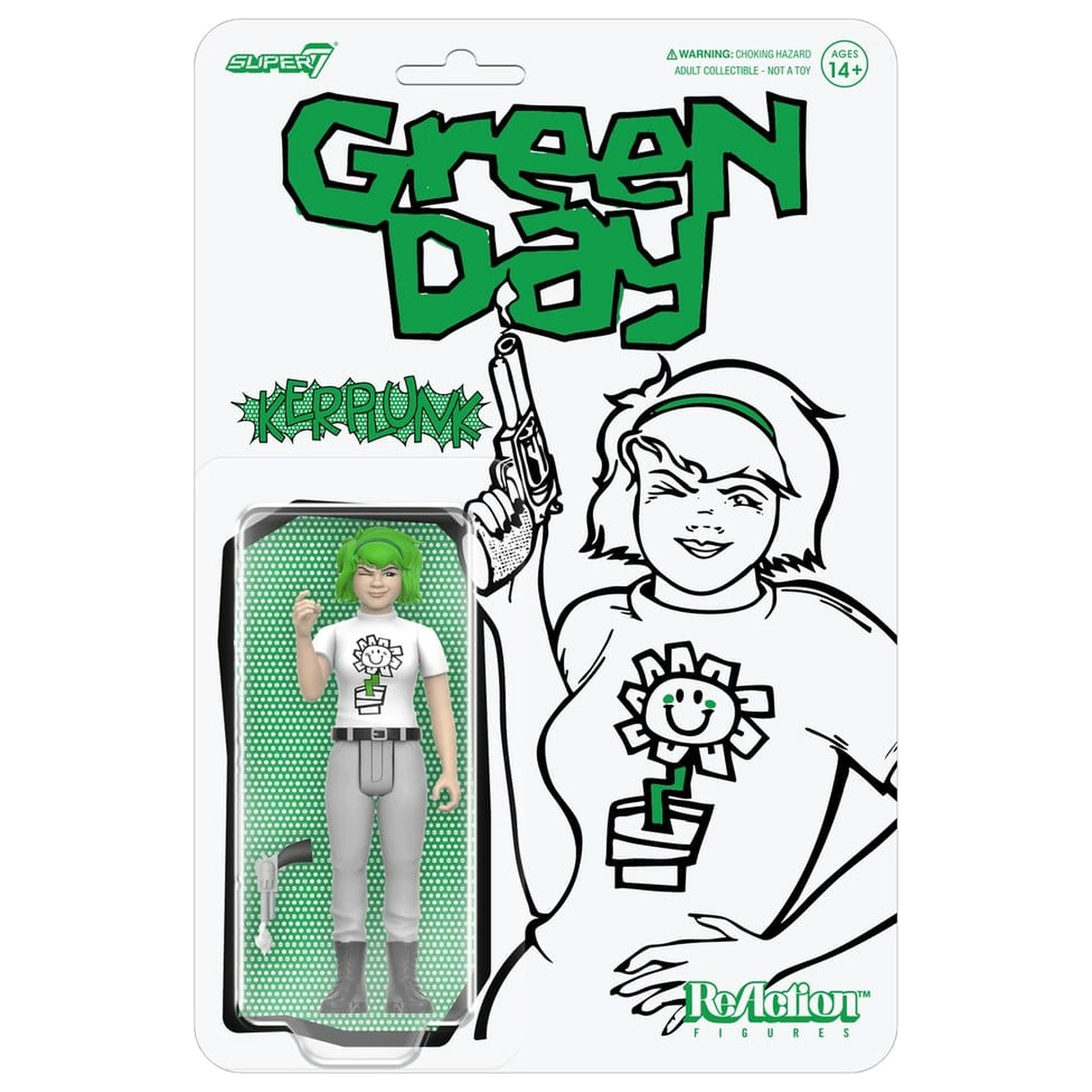 Green Day ReAction Action Figure Kerplunk Girl product photo
