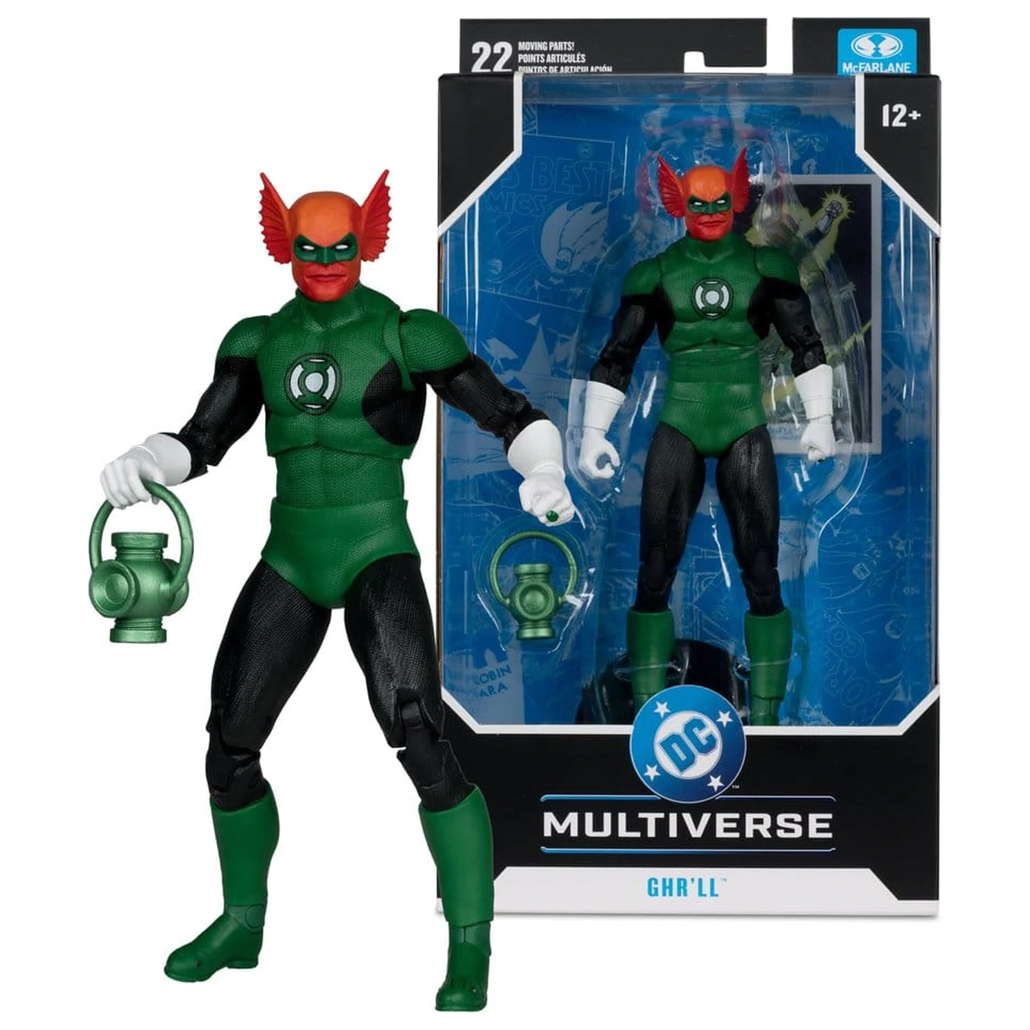Green Lantern DC Multiverse Action Figure Ghr''ll 18 cm product photo